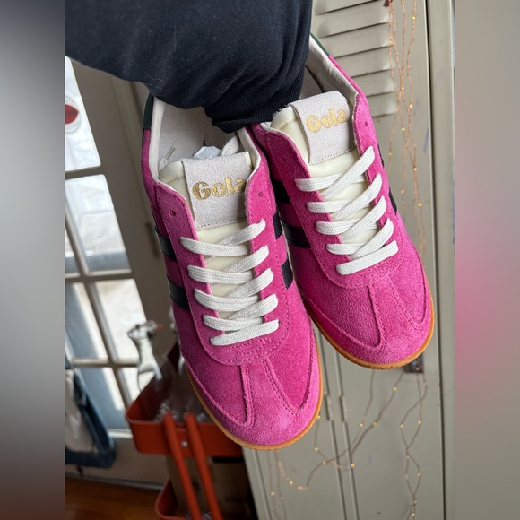 Gola Women's Elan Leather Sneaker - Picture 9 of 16